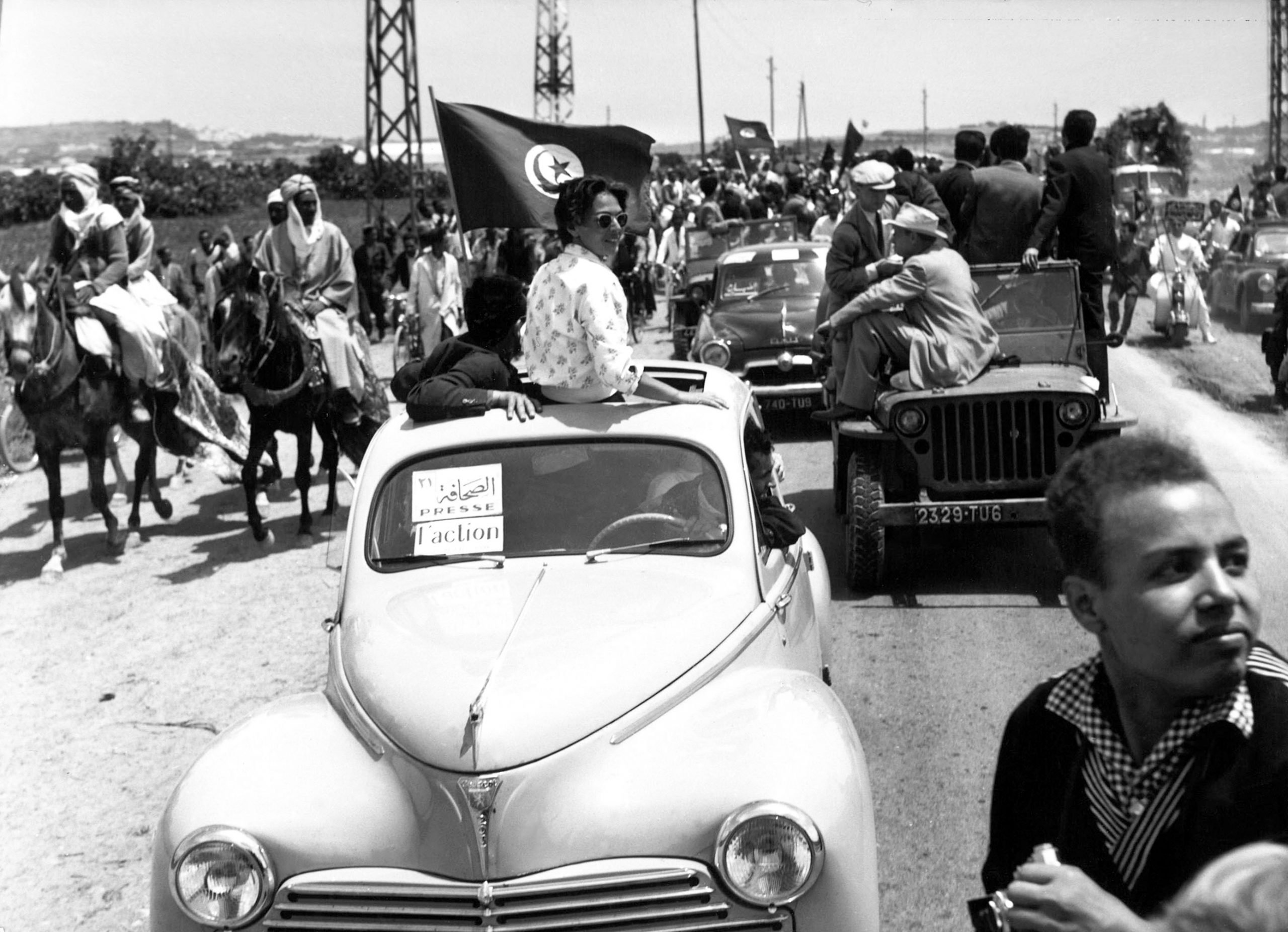 Retour triomphal de Bourguiba à Tunis, le 1er Juin 1955, et le succès du journal L’Action.